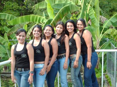 Bellas estudiantes del &auml;rea de medicina en la UNRG.